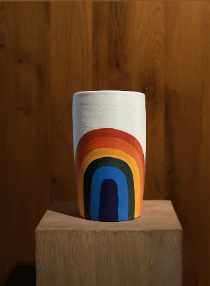 Rainbow Vessel Pot